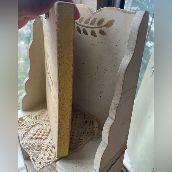 Yellow & Blue Bird Wall Art Hand Painted on Wood - Picture 10 of 12